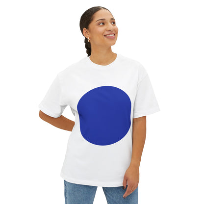 Unisex Oversized One Dot Boxy Tee